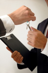 The housing or home keys transfer in between the tenant or landlord and the inventory clerk